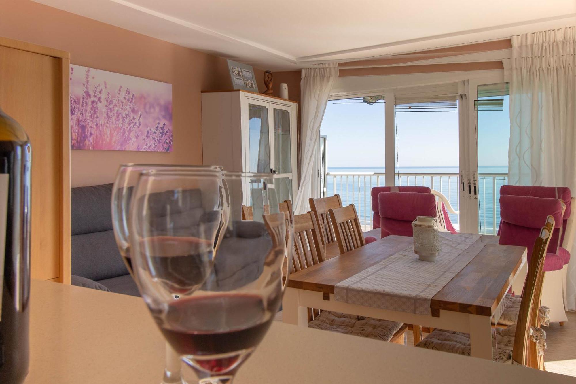 Cullera: Vistas Al Mar En En Centro De La Bahia Apartman Kültér fotó